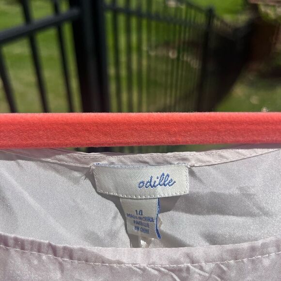 Anthropologie Odille 100% Silk Shore House Striped Dress NWT - Picture 3 of 8